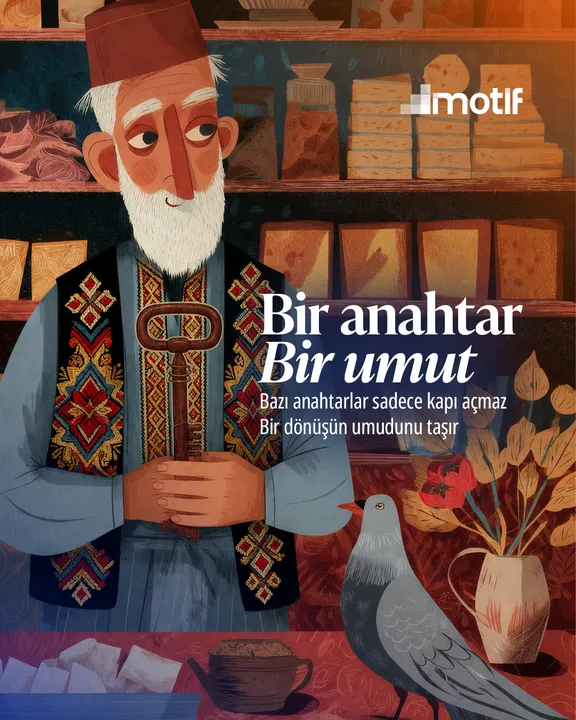 Bir Anahtar, Bir Umut, kapak